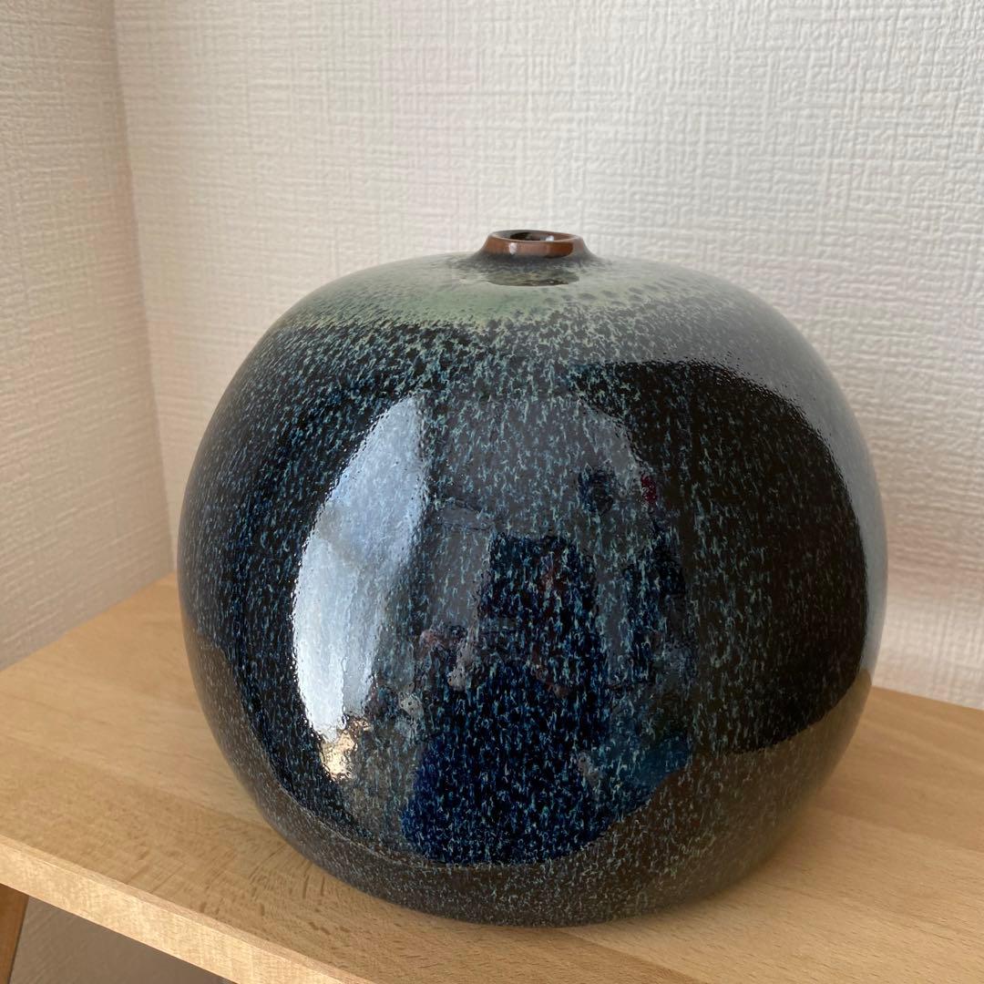 ⚫︎小石原焼　花瓶　工芸品　　　　　　　リS