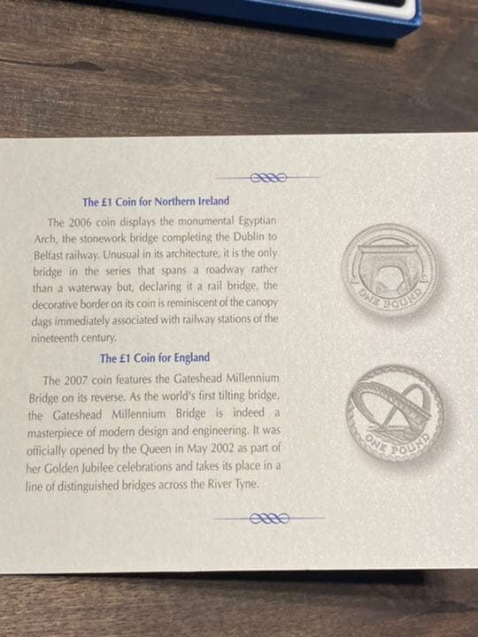 イギリス　記念　硬貨