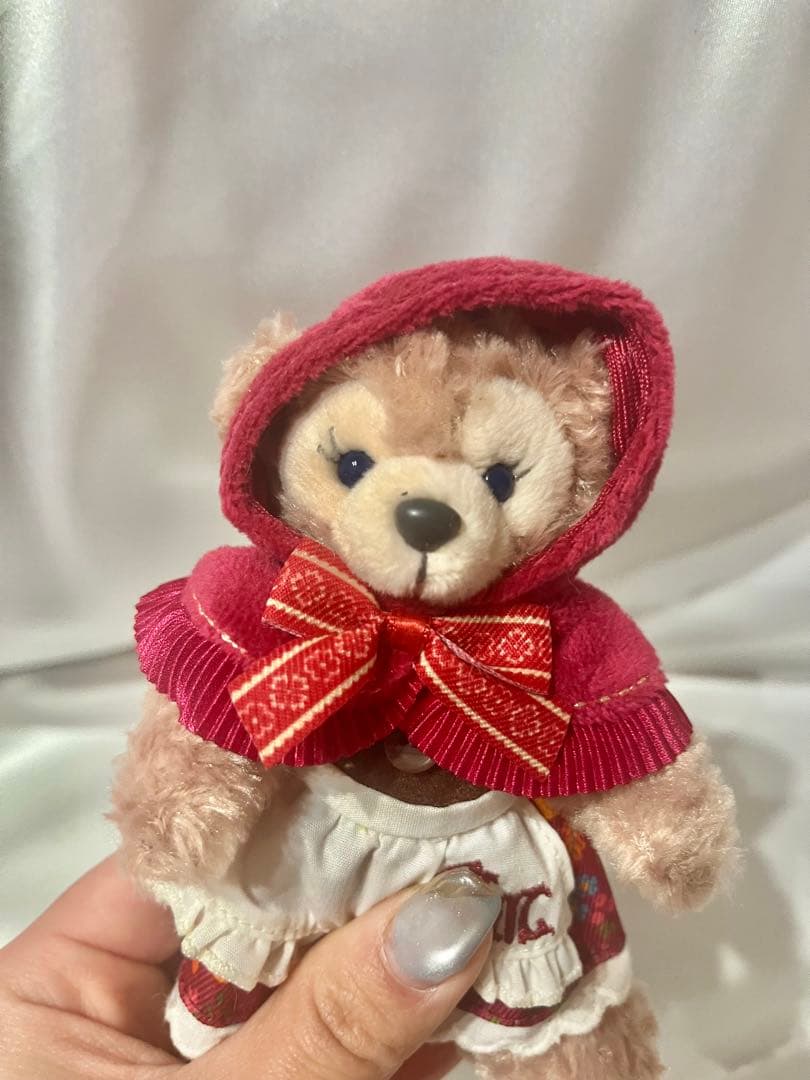 【未使用タグ付き】ダッフィー＆フレンズ 秋のぼうけん ぬいぐるみバッジ