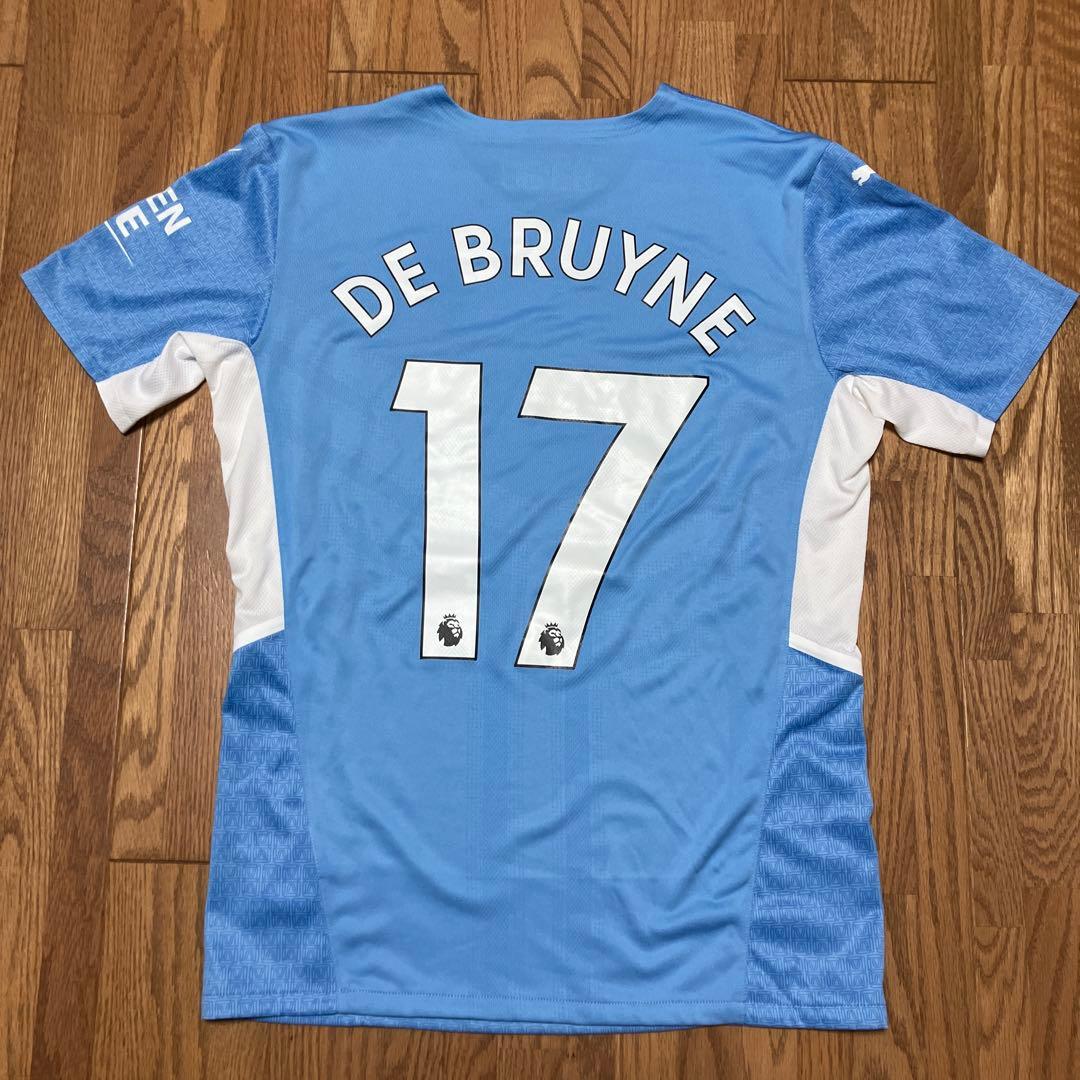 【極美品/正規品】マンチェスター・シティ デ・ブライネ ユニフォーム