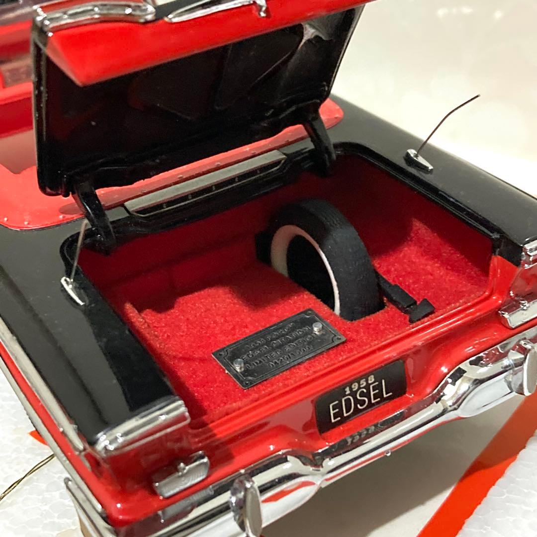 限定✨フランクリンミント 1/24 エドセル サイテーション 1958 ブラック