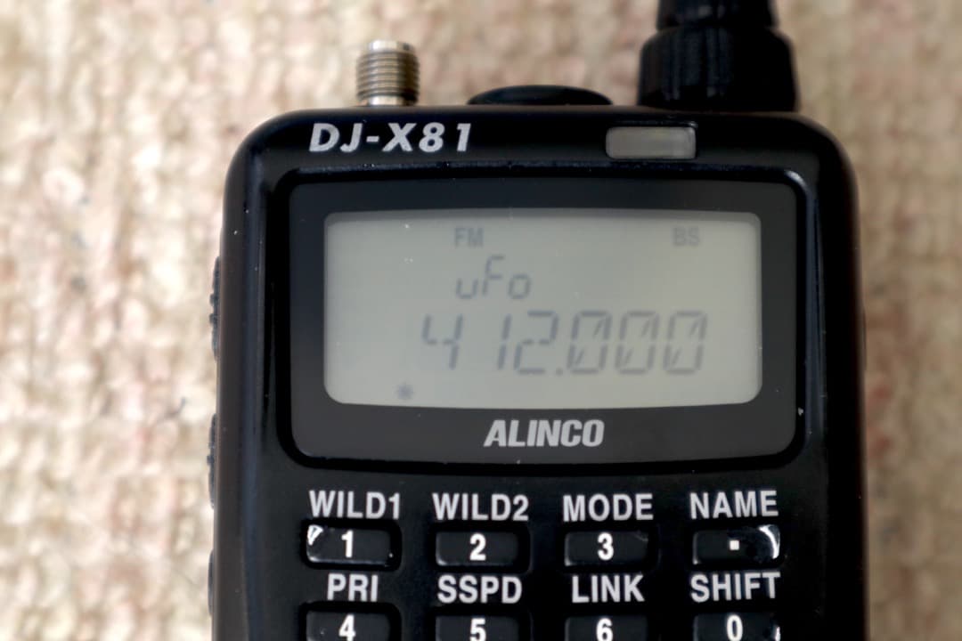 【アルインコ】 広帯域受信機 DJ-X81 改造済