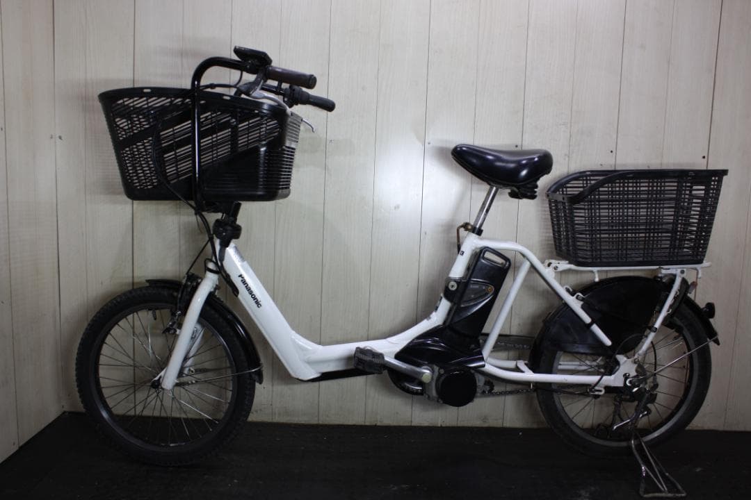 パナソニックギュットミニK BE-ENMK03F 20型 3段 8.9AH 白