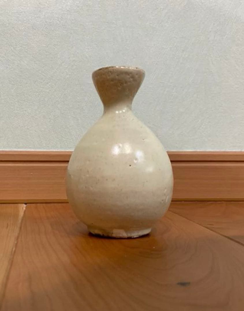 希少　人間国宝　中里無庵(12代中里太郎右衛門)作　徳利　重要無形文化財保持者