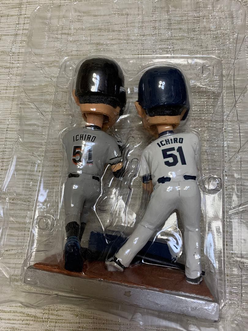 イチロー　バブルヘッド　マリナーズ　マーリンズ