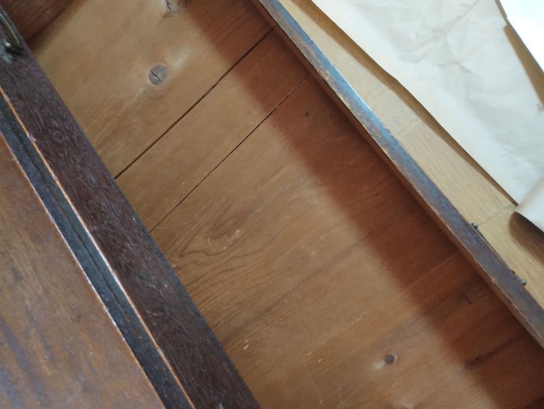 AYAKO★　木製引き出し　　箪笥　2段　昭和レトロ　和骨董　古家具