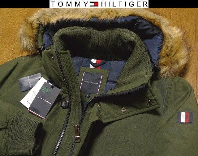 XL日本サイズ位トミーヒルフィガーUSA限定極暖3WAY本物羽毛ダウンジャケット