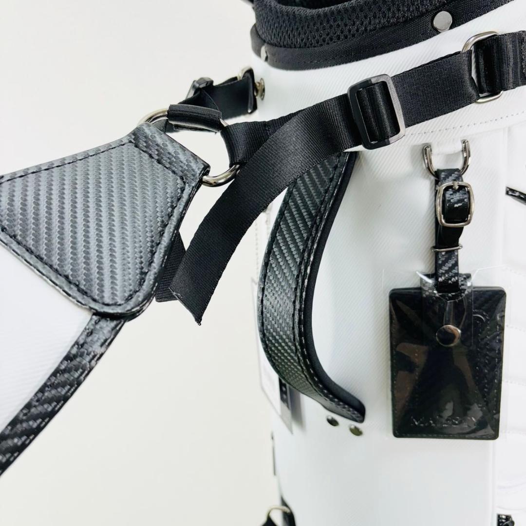 MAJESTY マジェスティ マルマン 新品キャディバッグ ホワイト 大人気