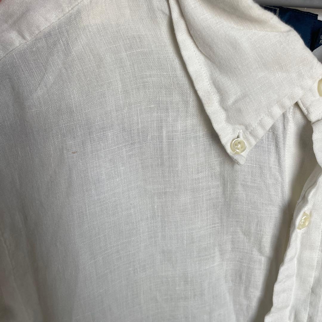 Polo by Ralph Lauren ホワイト リネンシャツ