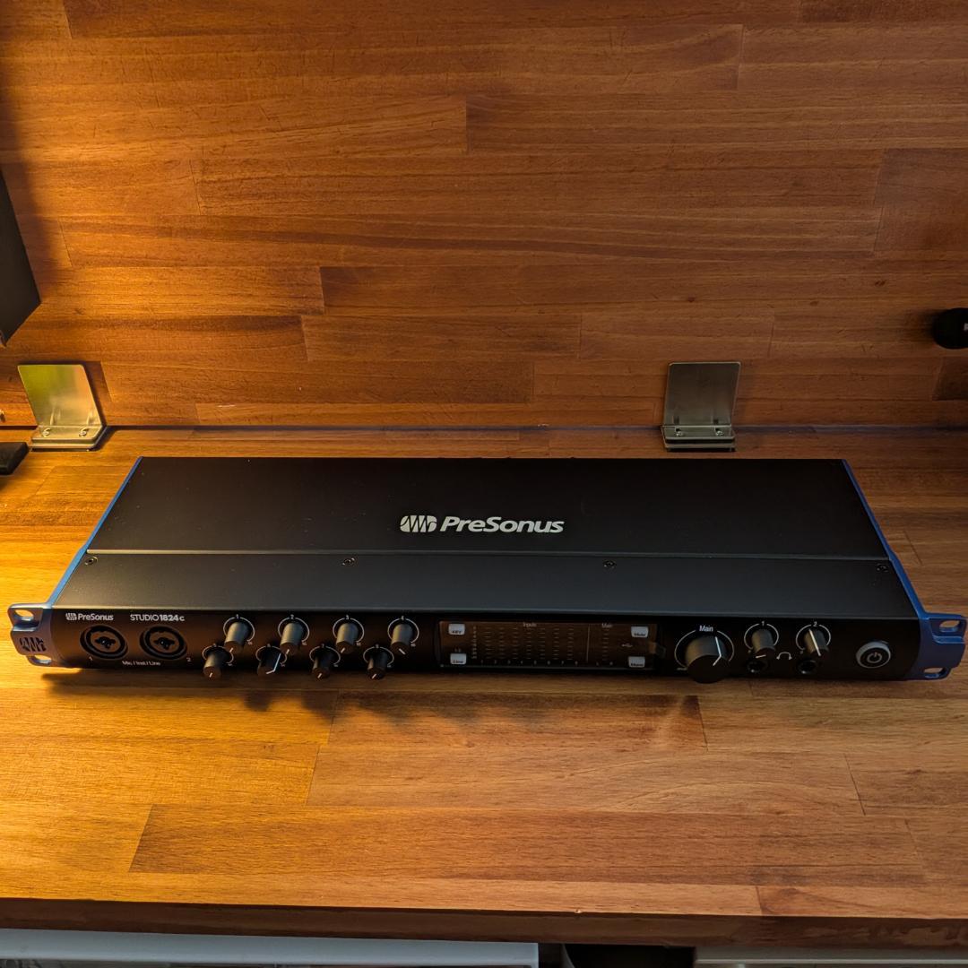 【中古】PreSonus STUDIO 1824C オーディオインターフェース