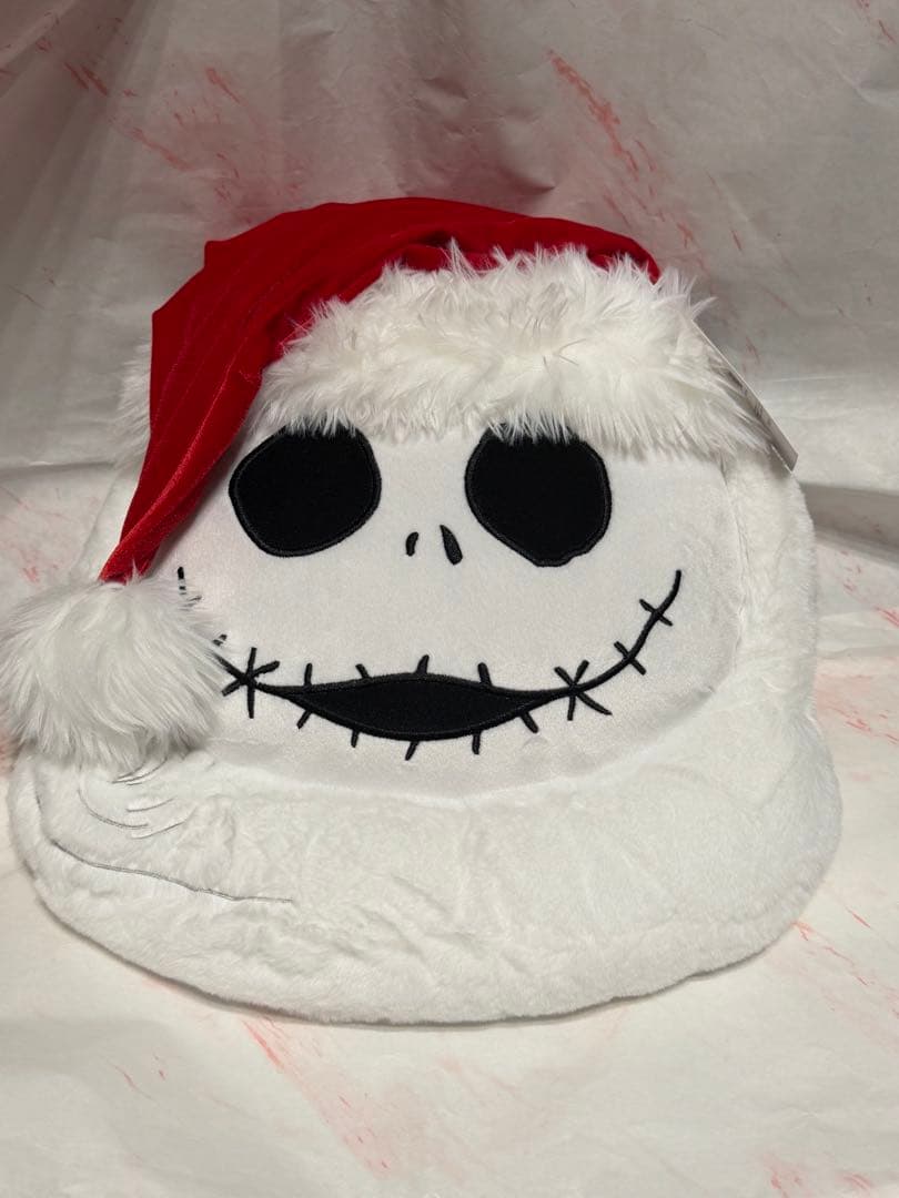 クリスマス ジャック・スケリントン クッション ダイカット サンディ・クローズ