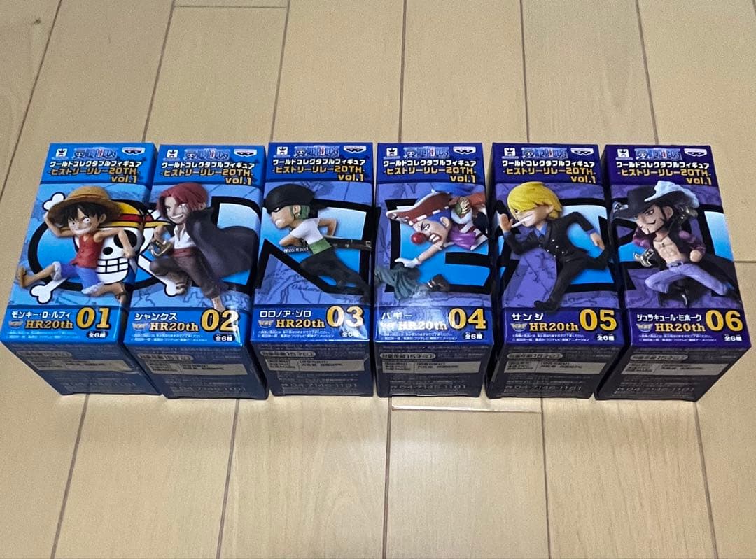 ワンピース　ワーコレ ヒストリーリレー20TH 全30種コンプ