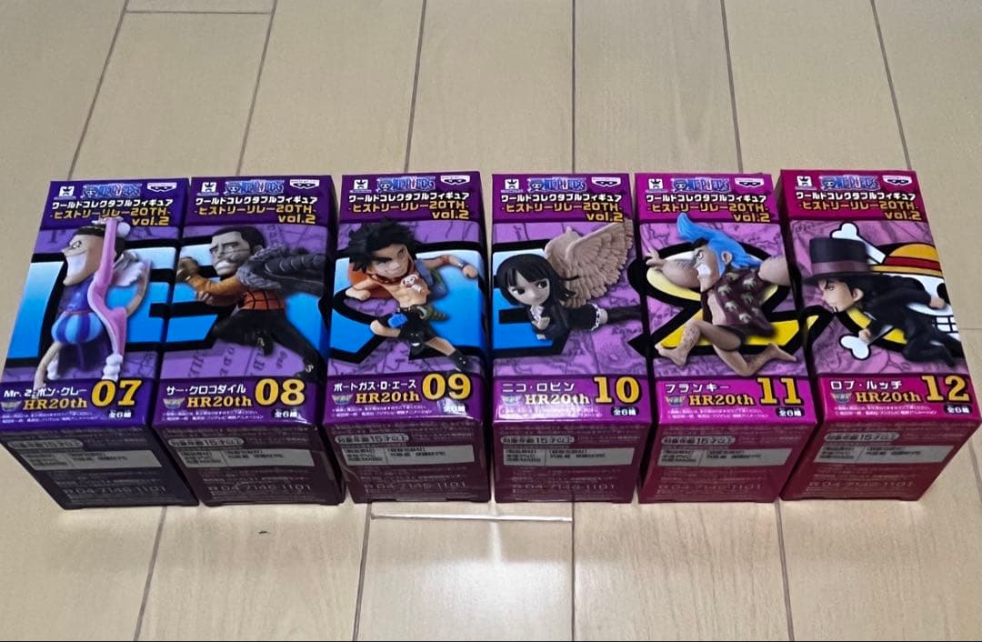 ワンピース　ワーコレ ヒストリーリレー20TH 全30種コンプ