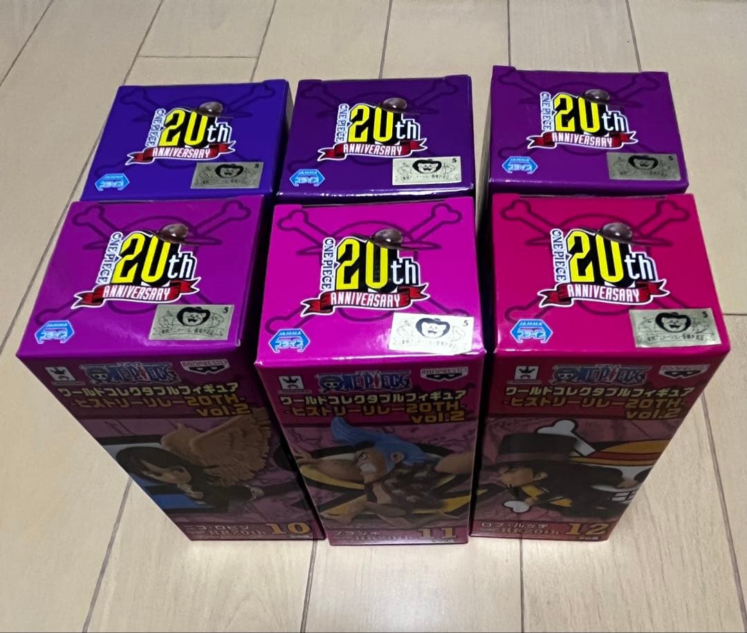 ワンピース　ワーコレ ヒストリーリレー20TH 全30種コンプ