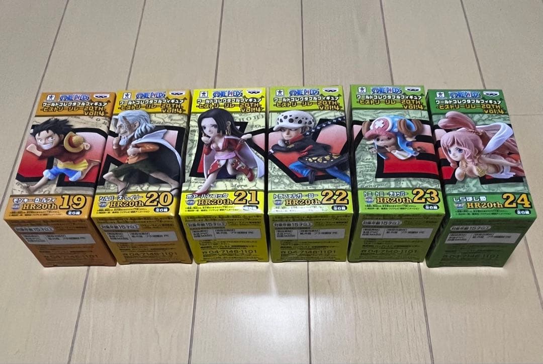 ワンピース　ワーコレ ヒストリーリレー20TH 全30種コンプ