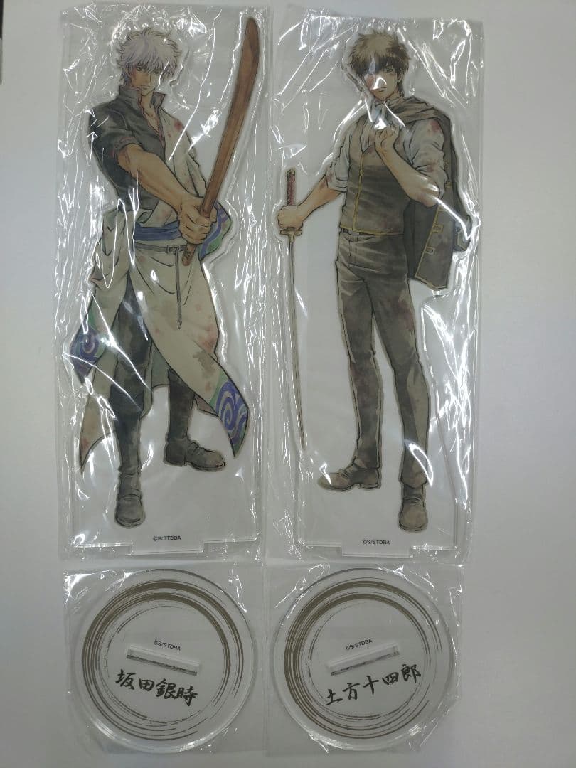 銀魂 坂田銀時 土方十四郎 BIGアクリルスタンド ナンジャタウン