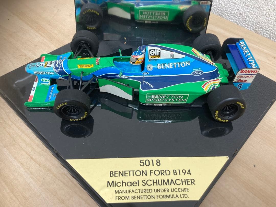 F1ミニカー1/18.1/24 3台セット