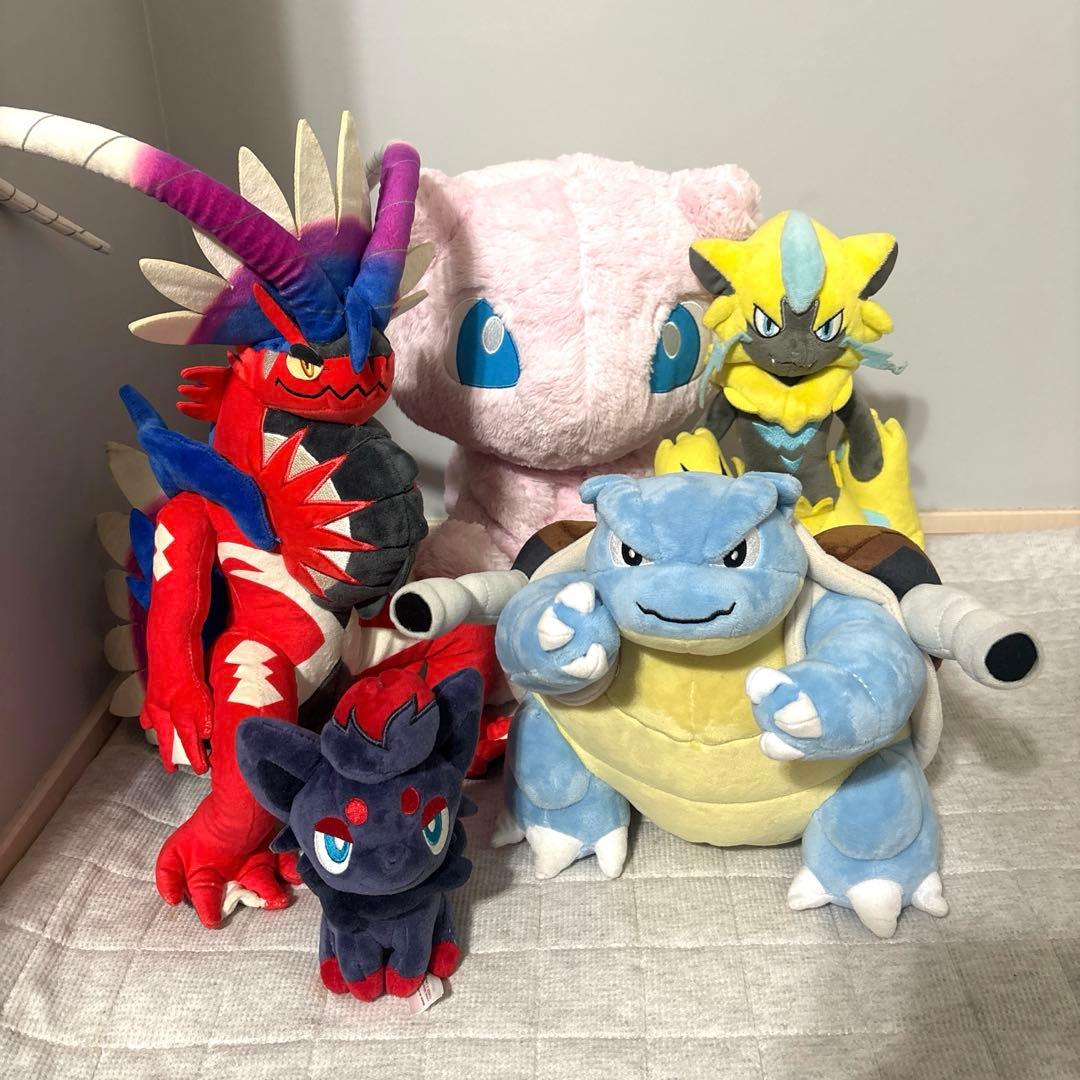 ポケモンセンター　ぬいぐるみ　5体　まとめ売り