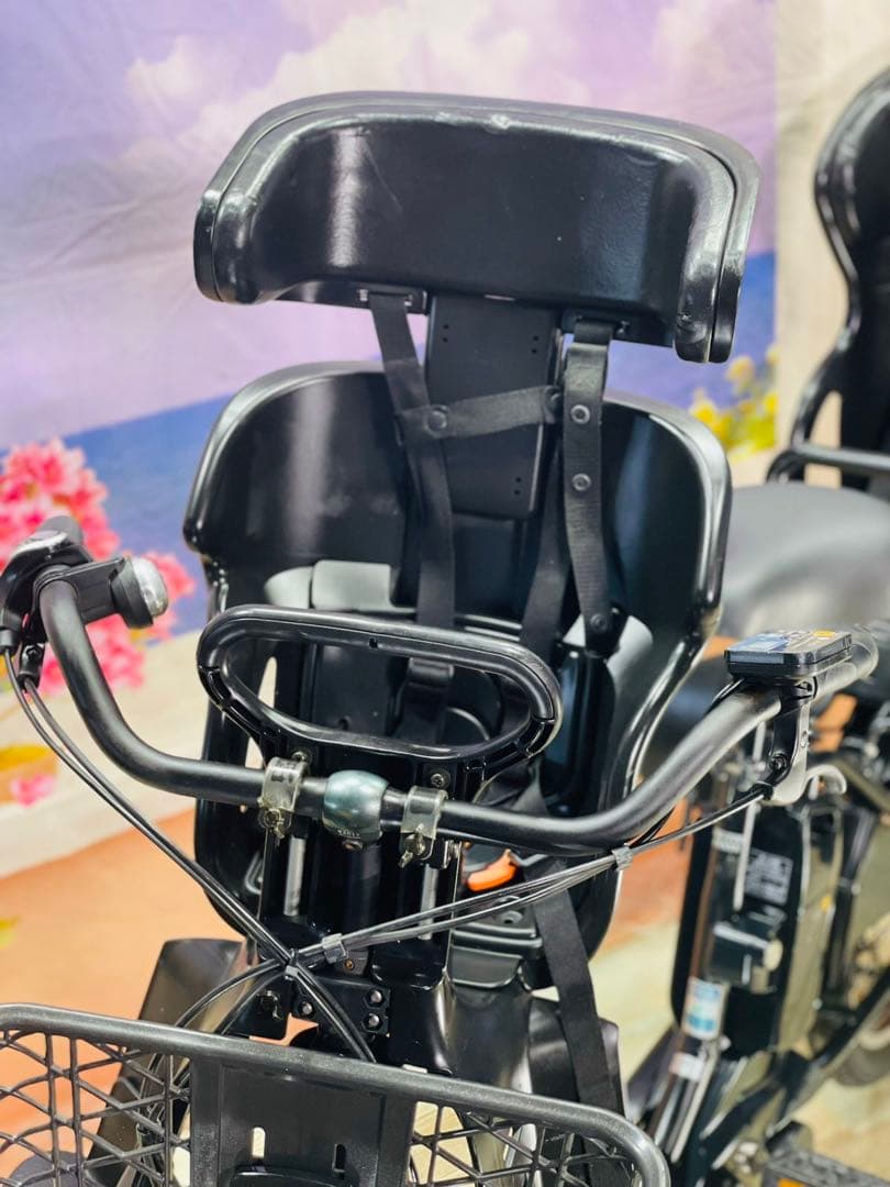 ギュットアニーズ⭐️17.6AH変更　パナソニック子供乗せ電動自転車Y3133