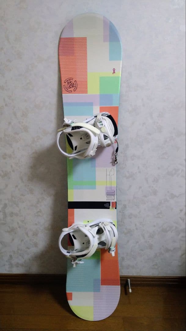 スノーボード4点セット　K2板、ビンディング、ブーツ、ボードケース
