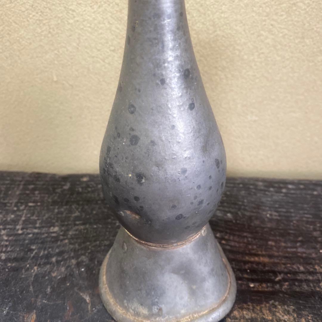 錫製　徳利21cm8.5cm