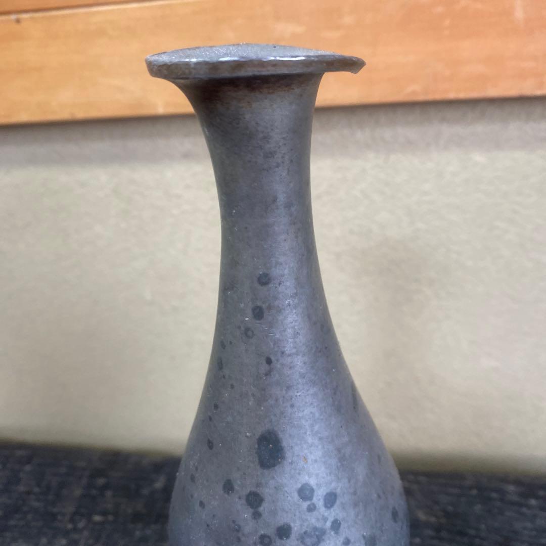 錫製　徳利21cm8.5cm