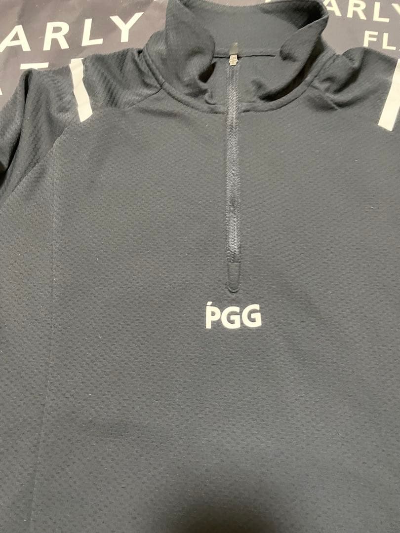 PGG PEARLY GATESハーフジップ長袖 Tシャツ ネイビー系 5