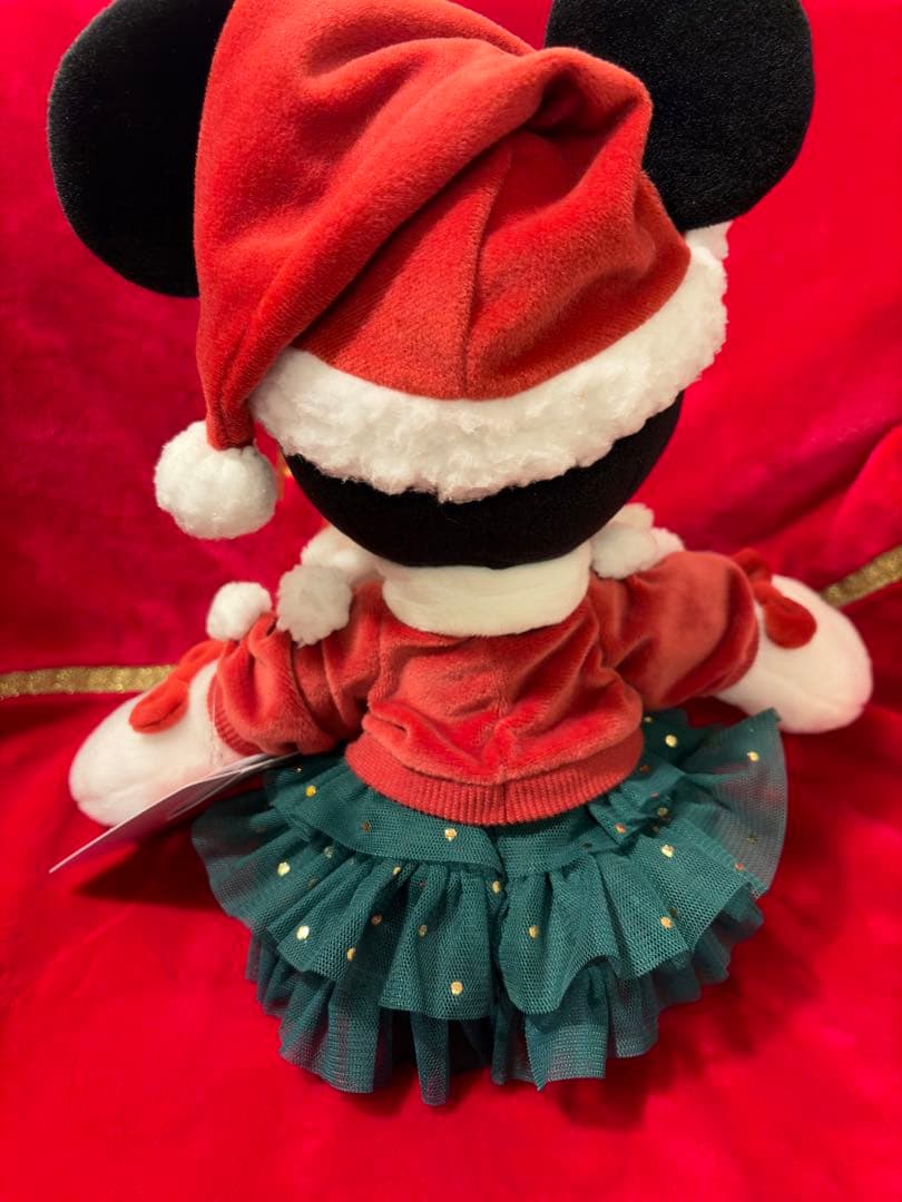 ミニー ぬいぐるみ　クリスマス　ミニーちゃん