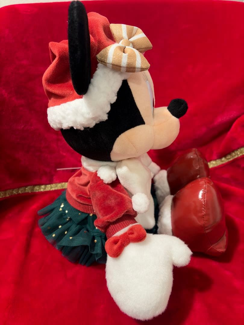 ミニー ぬいぐるみ　クリスマス　ミニーちゃん