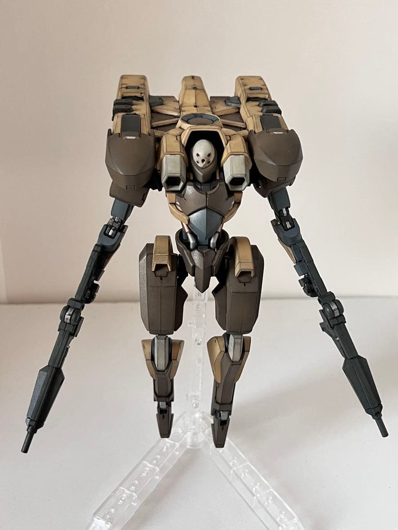 hg ガンプラ　鉄血のオルフェンズ 百里　全塗装　パステルシャドウ　完成品
