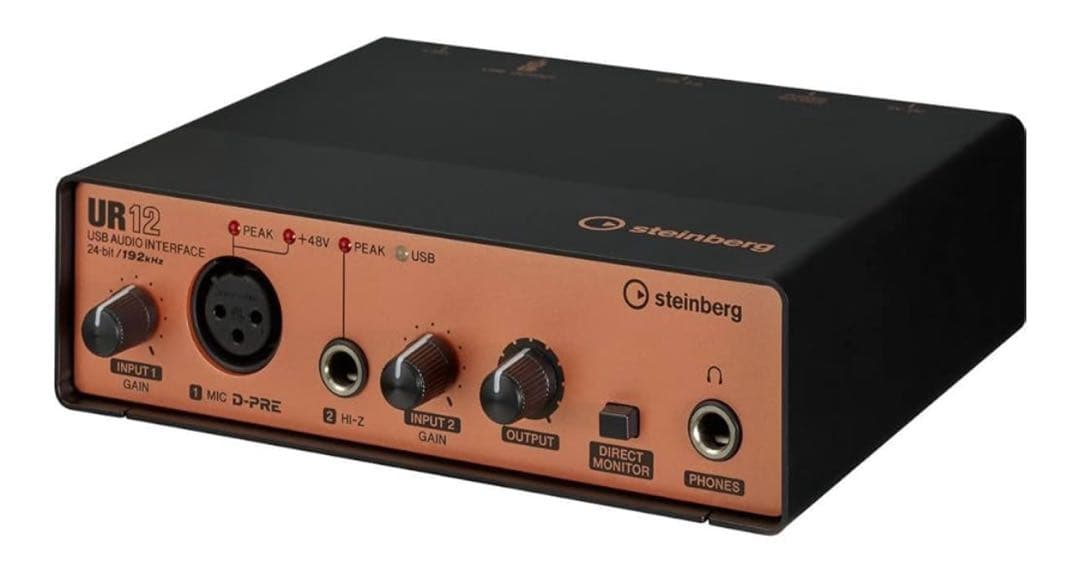 Steinberg スタインバーグ USB オーディオインターフェース UR12