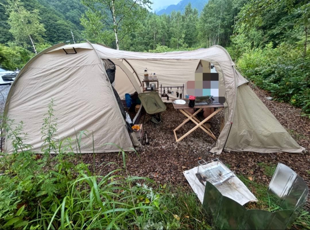 ワークマン　ツールームシェルター　耐水撥水　テント