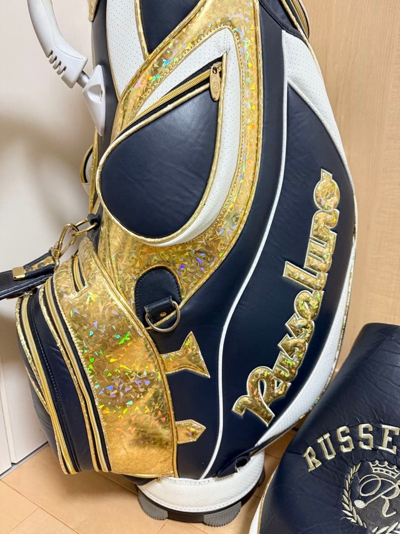 完売★ラッセルノ★キャディバッグ★ゴルフ★RUSSELUNO★ゴルフバッグ★レア