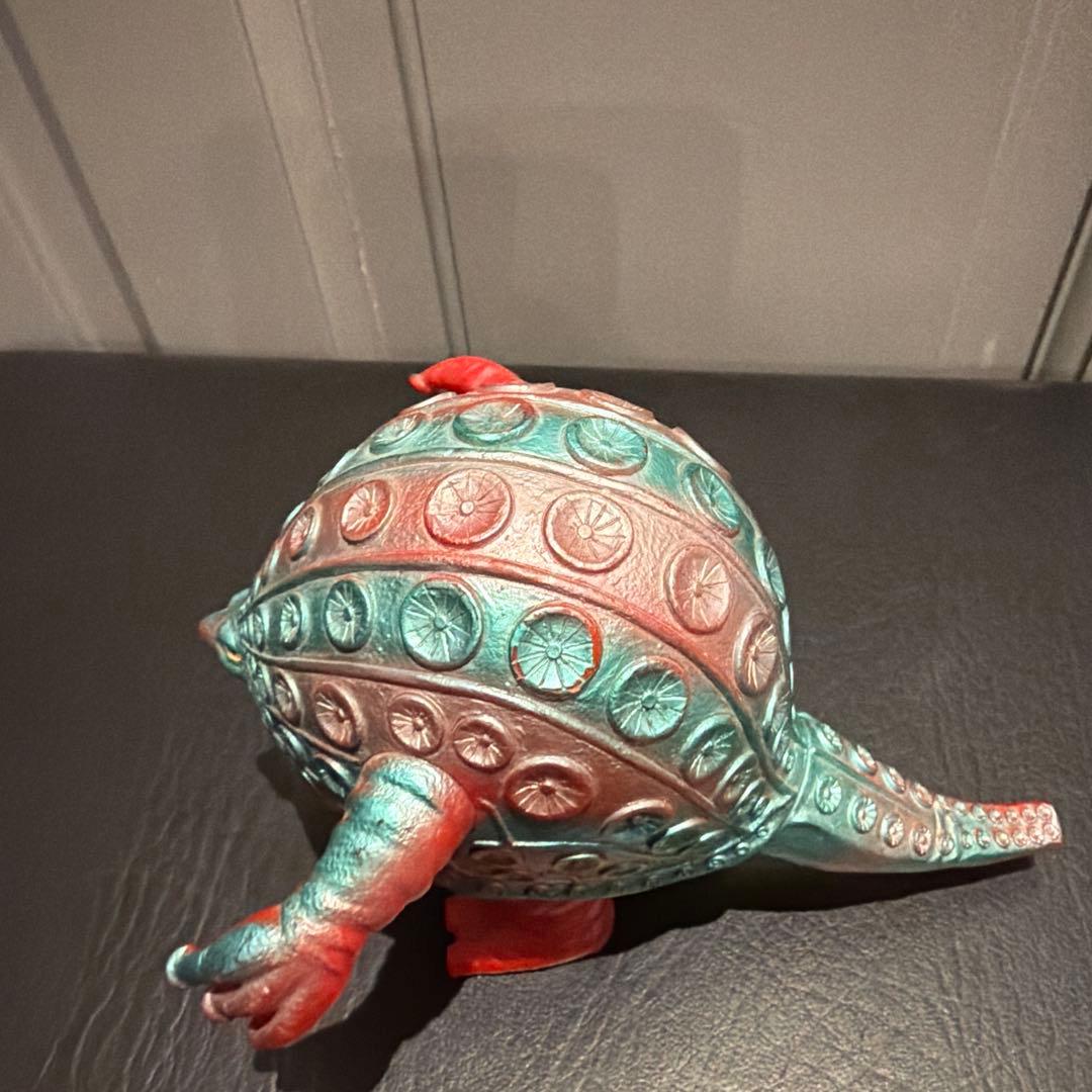 最終値下！ウルトラマン怪獣　ソフビ　キングザウルス製タッコング足形付き足型レア！