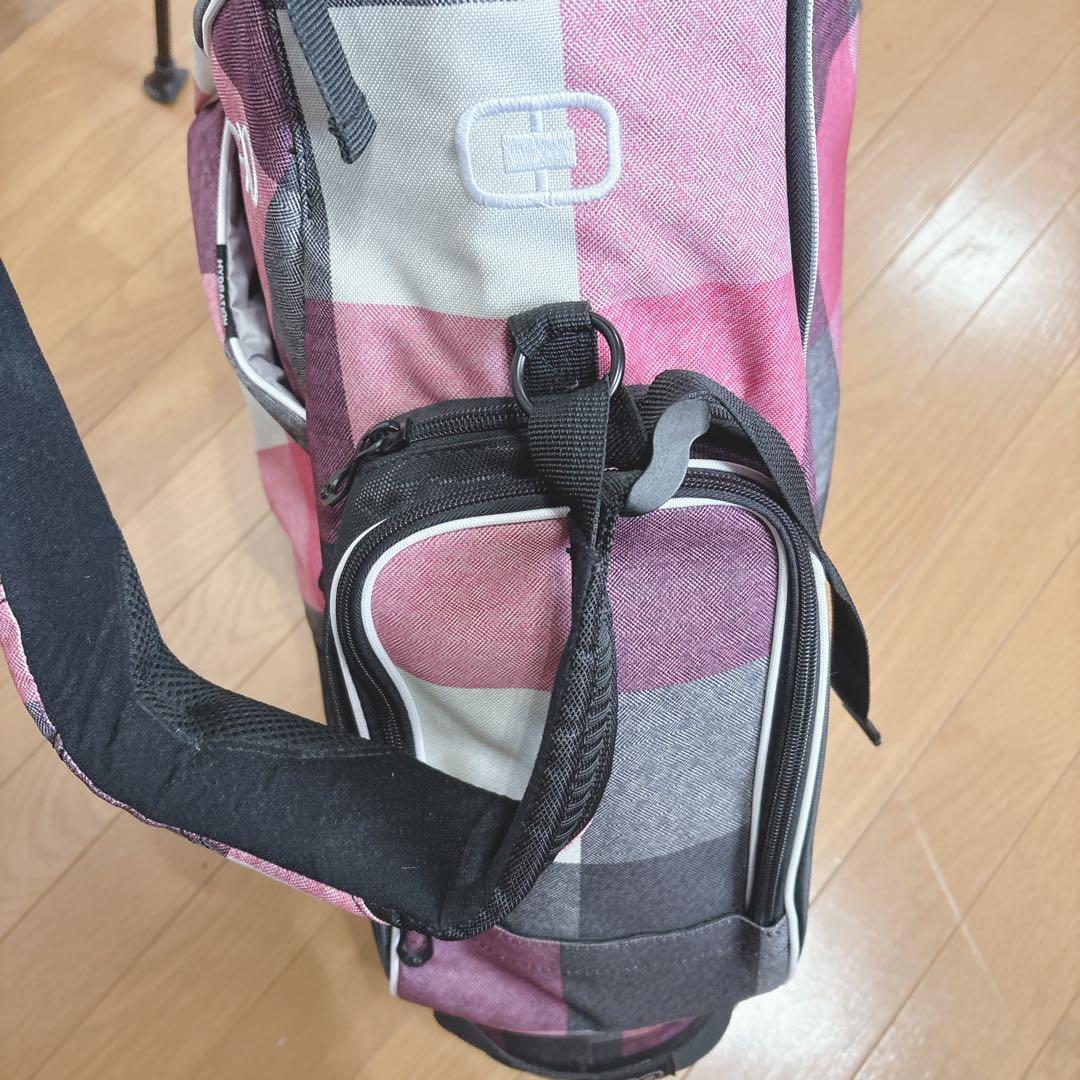 K414 OGO FEATHERLITE LUXE スタンドキャディバッグ 軽量
