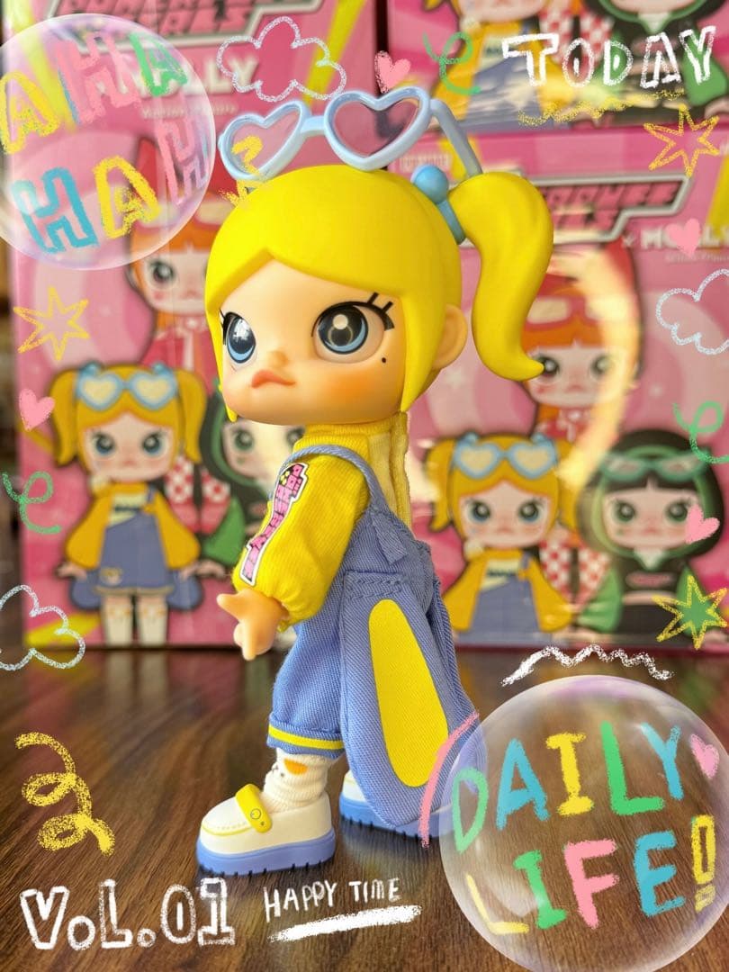 【未開封】POPMART Molly × The Powerpuff Girls