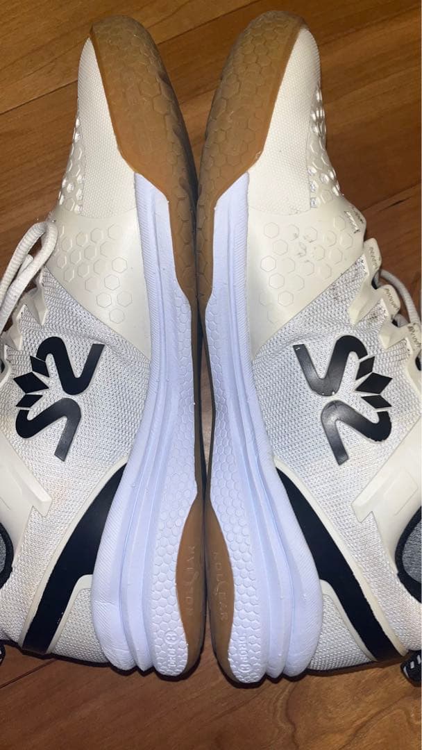 Salming KODIA ホワイト/ブラック バレーボールシューズ