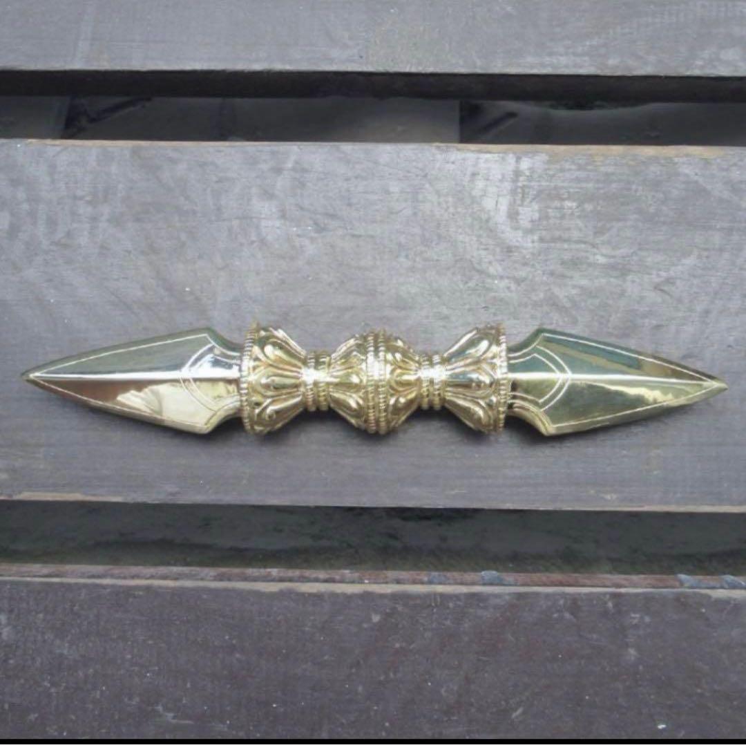 独鈷杵・ドルジェ　18センチ　密教法具　仏具