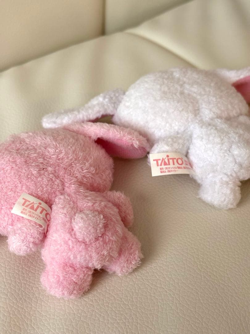【セット】シュガーバニーズ しろうさ ストロベリーうさ マスコット ぬいぐるみ