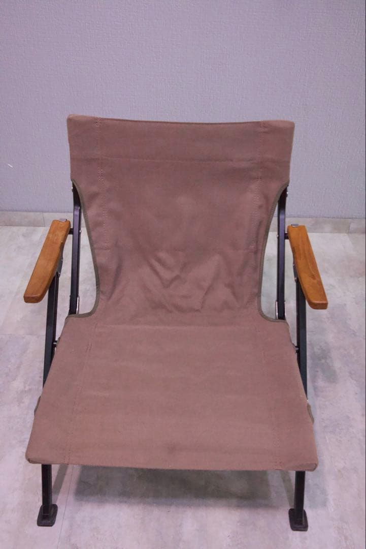 中古　スノーピーク　ローチェアショート　グレー