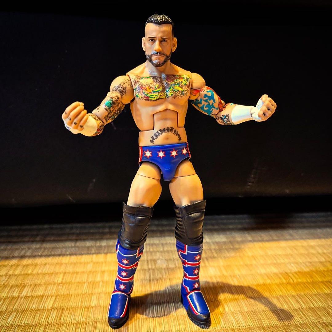 CMパンク ジェイウーソ 中邑真輔 エッジ カーメロ カリート WWEフィギュア