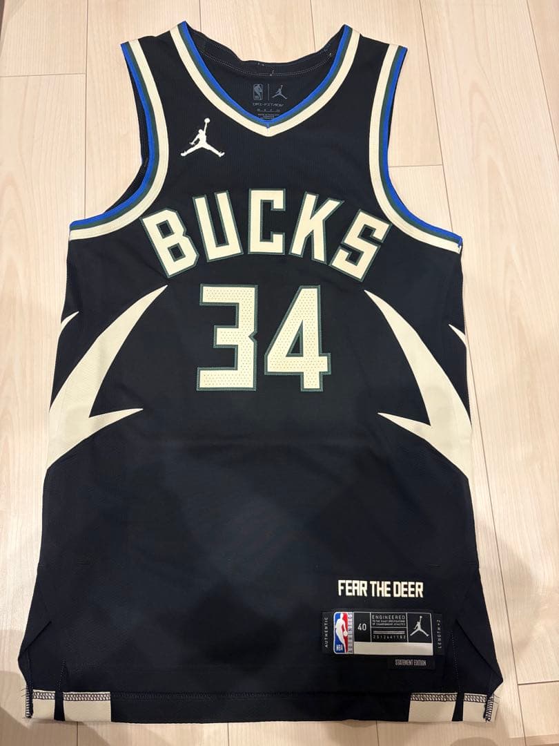 ヤニスアデトクンボAuthentic Jersey 40