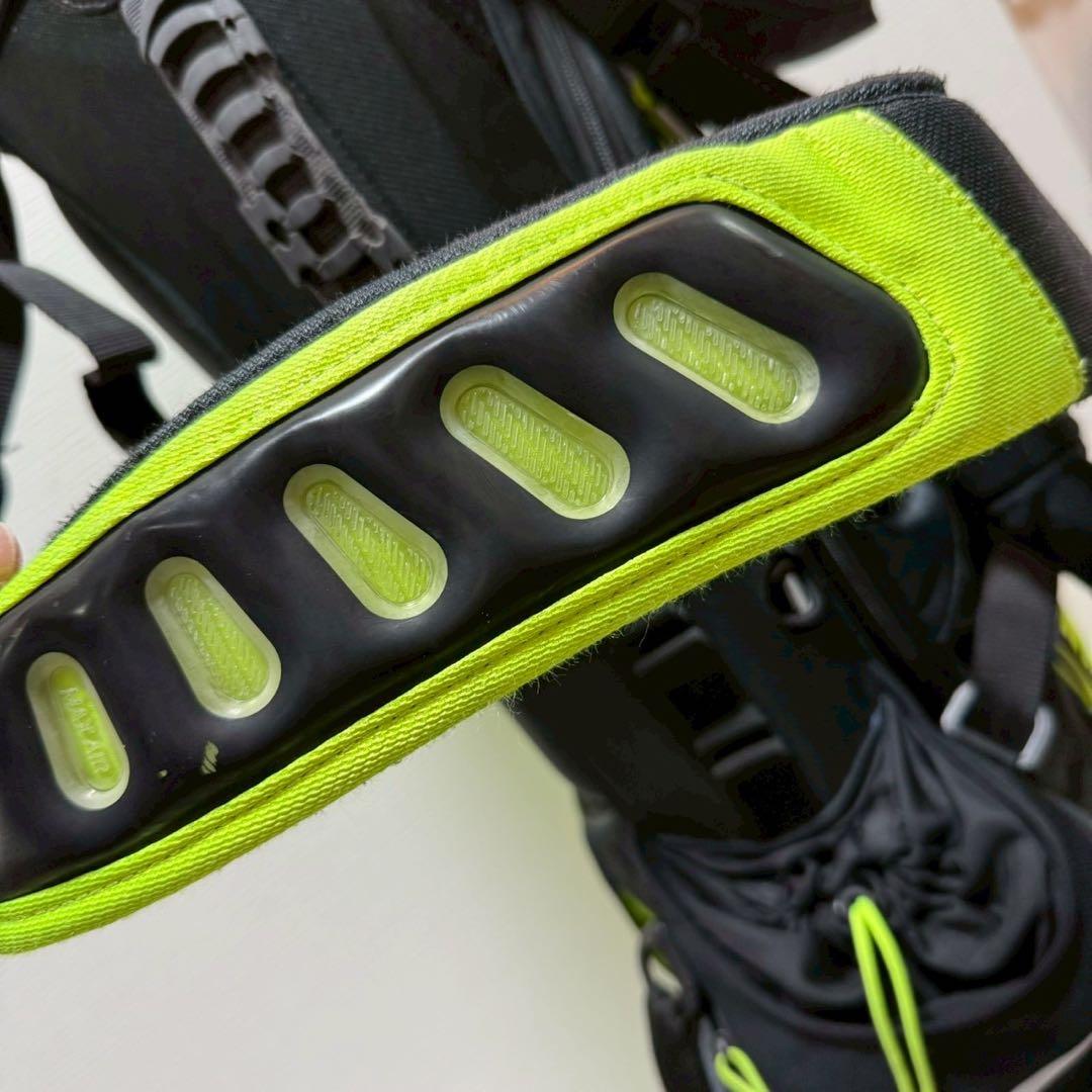 廃盤 希少 NIKE AIR SPORT キャディバッグ スタンド式 黄色 黒色