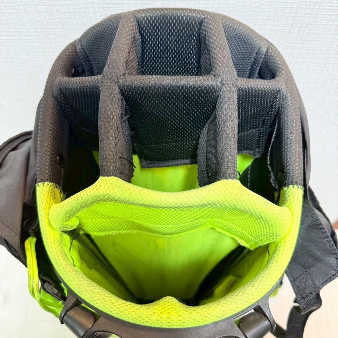 廃盤 希少 NIKE AIR SPORT キャディバッグ スタンド式 黄色 黒色