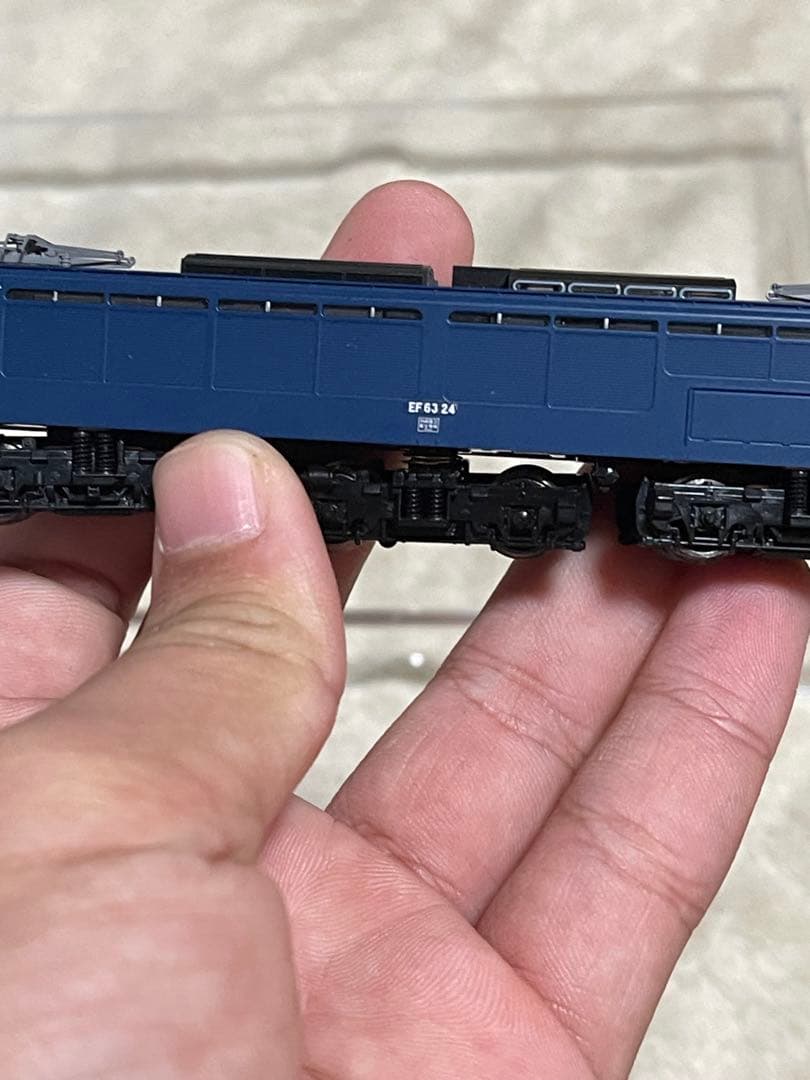 N*Z様 Tomix 98151 EF63 (3次車・青色) セット 加工