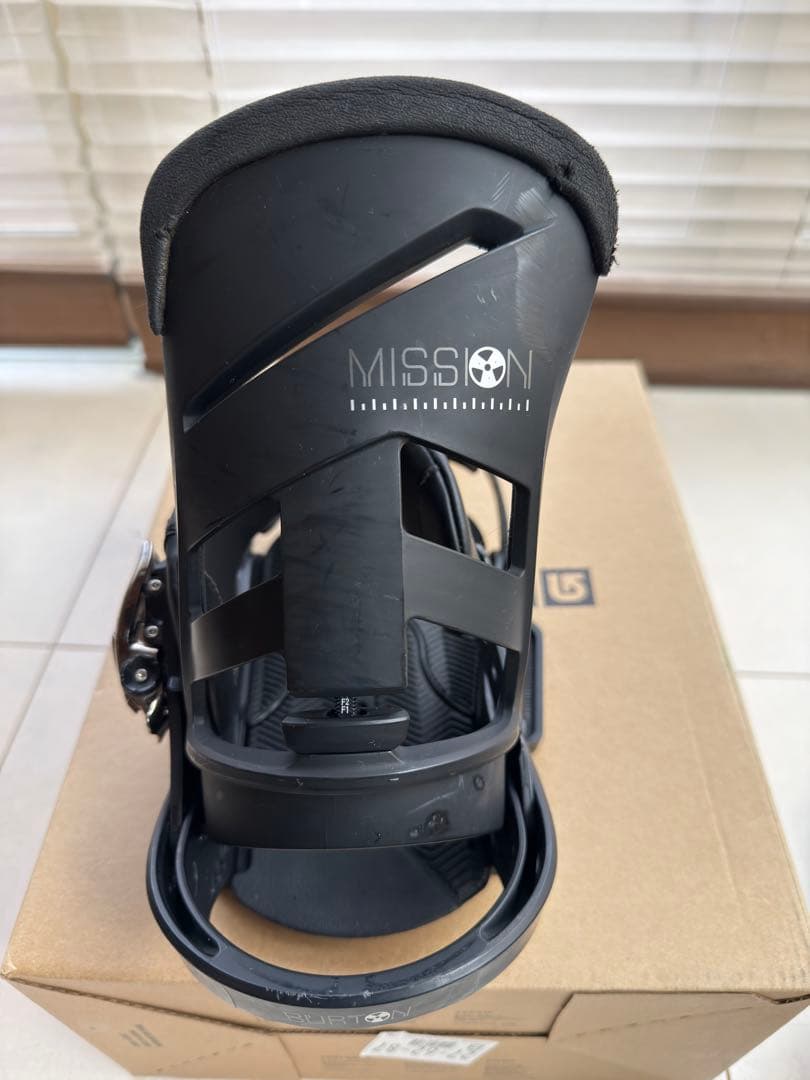 BURTON MISSION EST ビンディング S ブラック