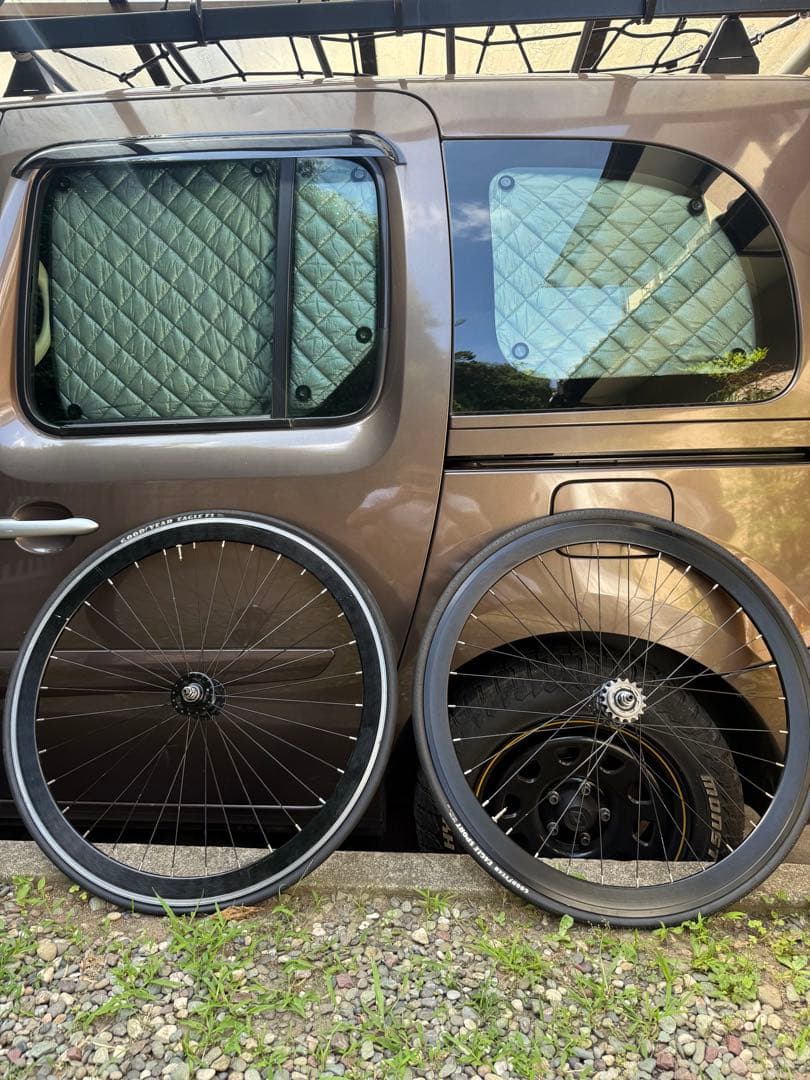 leader735純正ホイール　前後セット　ノバテック