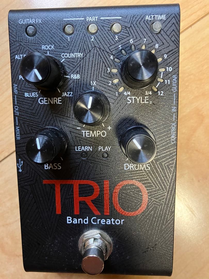 ギター DigiTech TRIO Band Creator