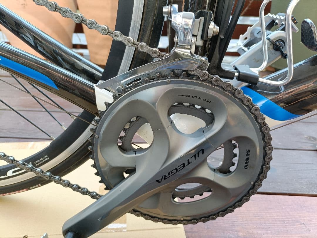 超貴重パナソニック フルカーボンロード カンパニョーロZONDA アルテグラ