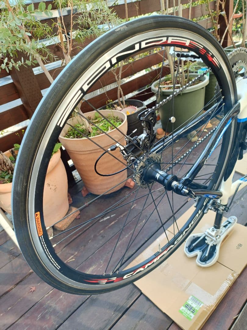 超貴重パナソニック フルカーボンロード カンパニョーロZONDA アルテグラ